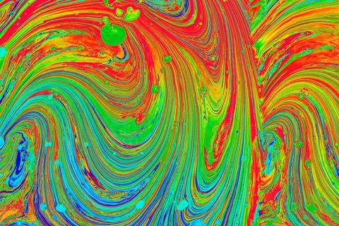 Abstract marbling art pattern. Great for background Stock Illustration