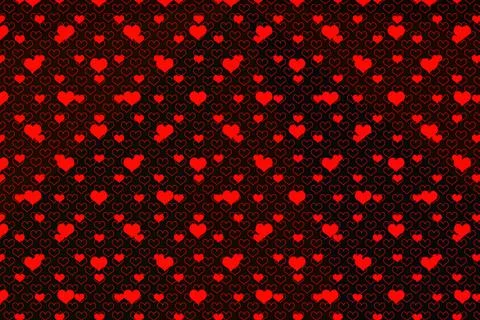 Abstract marbling heart pattern for fabric, tile design. background . Abstrac Stock Illustration
