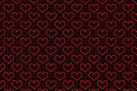 Abstract marbling heart pattern for fabric, tile design. background . Abstrac Stock Illustration