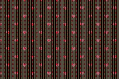 Abstract marbling heart pattern for fabric, tile design. background . Abstr.. Stock Illustration