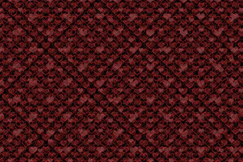 Abstract marbling heart pattern for fabric, tile design. background . Abstr.. Stock Illustration