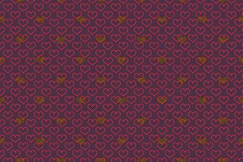 Abstract marbling heart pattern for fabric, tile design. background . Abstr.. Stock Illustration