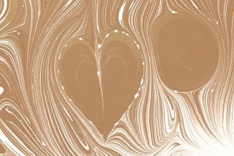 Abstract marbling heart pattern for fabric, tile design. background . Abstr.. 写真素材