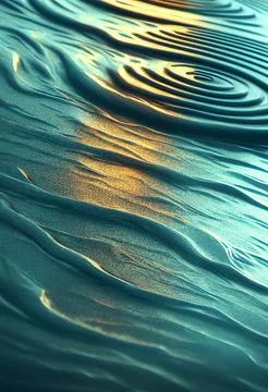 Abstract marine waves pattern Stock Illustration