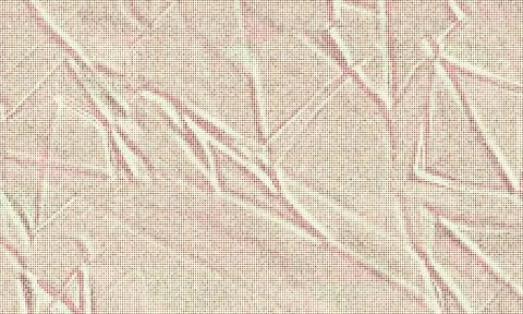 Abstract maroon and beige halftone dot pattern with geometric overlay for a.. イラスト素材