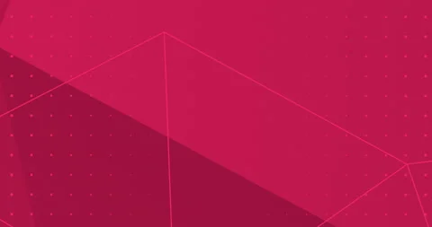 Abstract maroon luxury polygonal background with red line dots, 스톡 동영상 239051550
