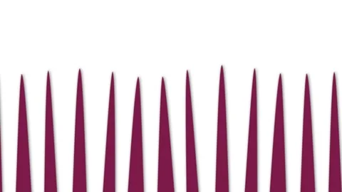 Abstract Maroon Triangle Pattern Stock Footage 303185758