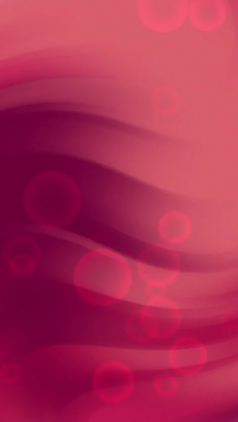 Abstract Maroon Wave Background with Floating Bubbles Seamless Loop Motion Stock Footage 341989455
