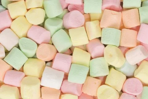 Abstract marshmallows background Stock Photos