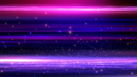 Abstract massive flare lights lines horizontal motion background Stock Footage 262599652