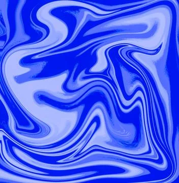 Abstract Masterpiece, Blue Marvelous Marble Stock Illustration