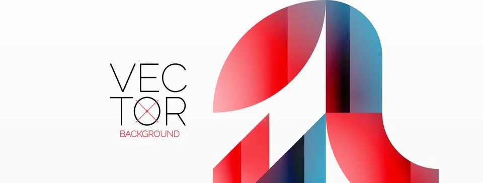 Abstract masterpiece formed by delicate interplay of circles, squares, and Stock Illustration