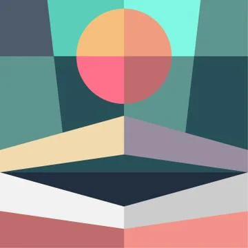 Abstract material design background-Vector Background Stock Illustration