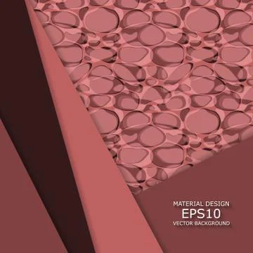 Abstract material design Stock Illustration