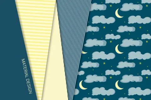 Abstract material design Stock Illustration