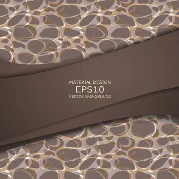 Abstract material design Stock Illustration