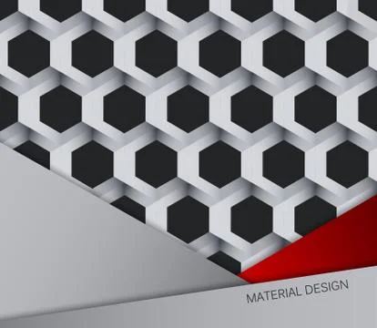 Abstract material design Stock Illustration