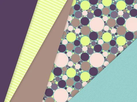 Abstract material design Stock Illustration