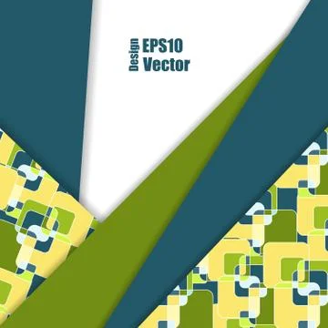 Abstract material design Stock Illustration