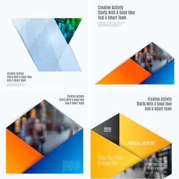 Abstract material design style of vector elements for graphic template. Modern Stockillustratie