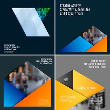 Abstract material design style of vector elements for graphic template. Modern Illustrazione stock