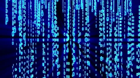 Abstract Matrix Background Stock Footage 80888217