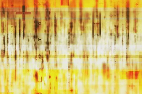 Abstract matrix background Illustration