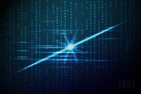 Abstract matrix background. Illustration