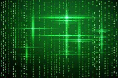 Abstract matrix background. イラスト素材