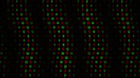 Abstract matrix digital code stream background featuring red and green glow.. 스톡 동영상 346346298