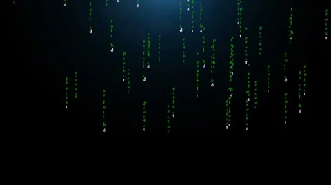 Abstract Matrix Stock-Footage 33477194