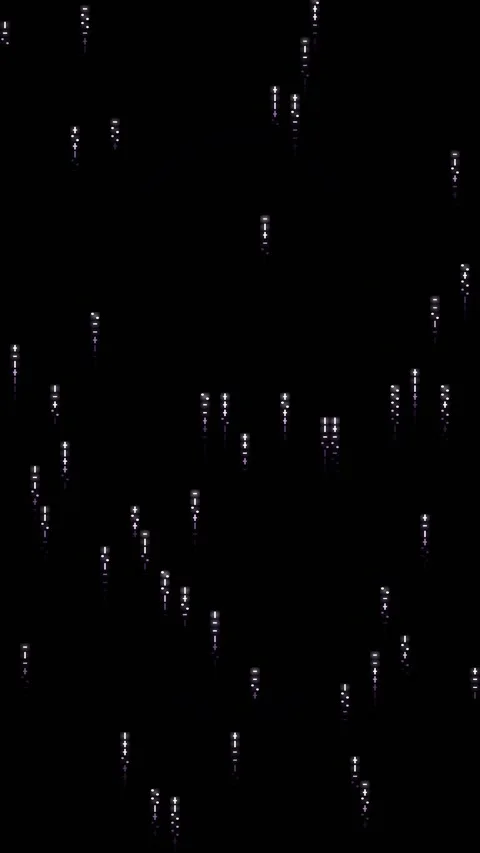 Abstract matrix gradient animated background with purple deep colors Stock Footage 331658270
