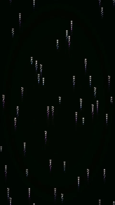 Abstract matrix gradient animated background with forest mid colors Stock Footage 331715668