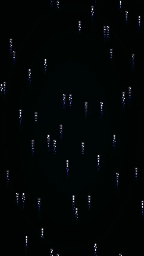 Abstract matrix gradient animated background with teal deep colors 스톡 동영상 331829696