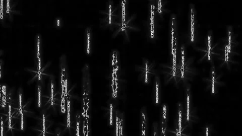 Abstract Matrix-like Outlines Effect with Aperture Diffraction 스톡 동영상 150004836