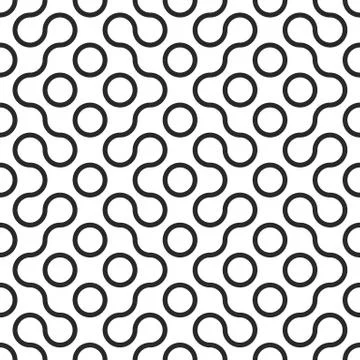 Abstract maze pattern background Stock Illustration
