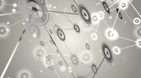 Abstract mechanical background Stock-Footage 33846276