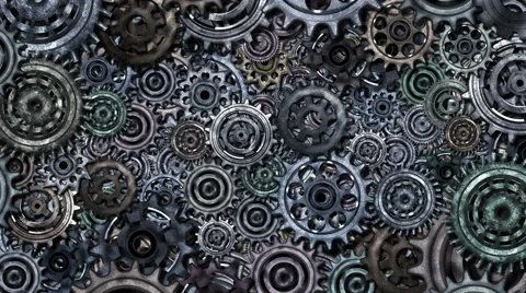 Abstract mechanism Stock Footage 61881281