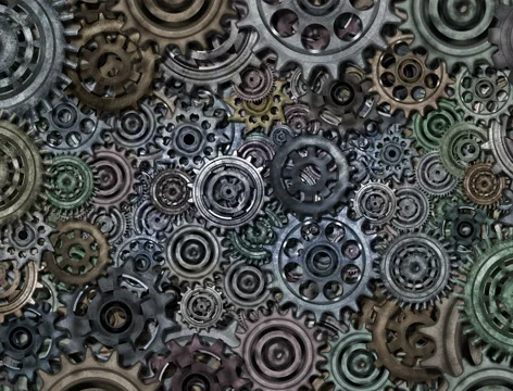 Abstract mechanism Stock Footage 61913721