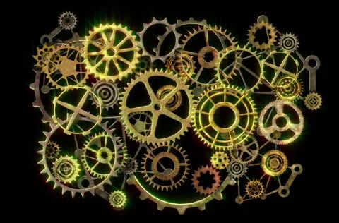 Abstract mechanism Stock Footage 226153706