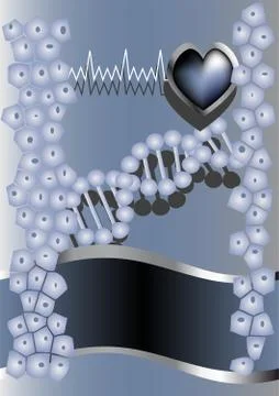 Abstract medical background Stock Illustration
