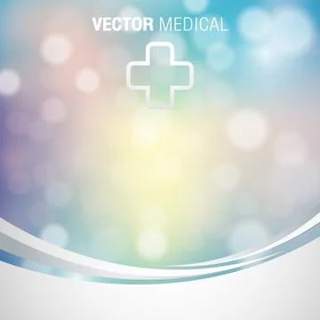 Abstract medical background Stock Illustration