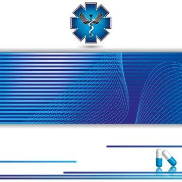 Abstract medical background Stock Illustration