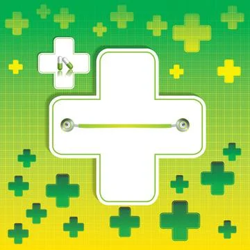 Abstract medical background Stock Illustration