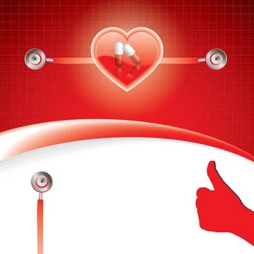 Abstract medical background Stock Illustration
