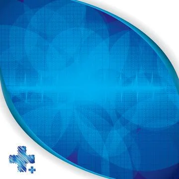 Abstract medical background Stock Illustration