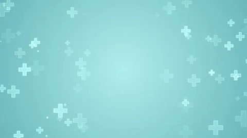 Abstract medical Presentation background . geometric medical cross shape Stock Footage 267085804