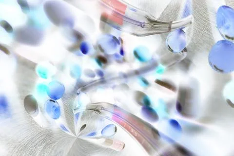 Abstract medication background Stock Illustration