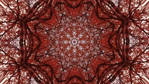 Abstract meditation background red Stock Footage 69892494