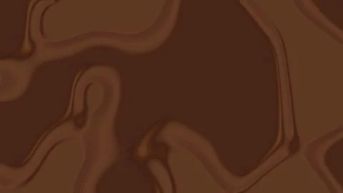 Abstract Melted Chocolate Flow Background in Smooth Caramel Brown Tones Stockbeeldmateriaal 310996705